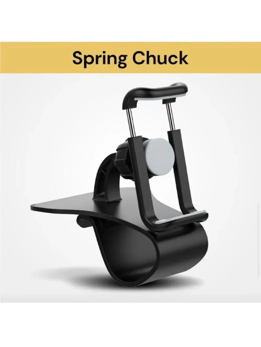 Car Phone Mount Vent Clip 360° Rotation | Universal 4-6” Phone Holder